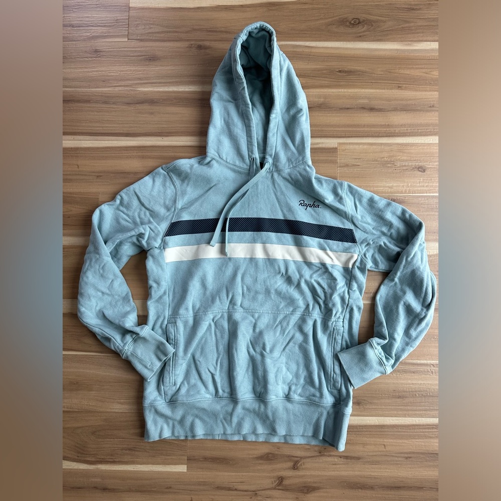 Rapha Men’s Hoodie Light Blue